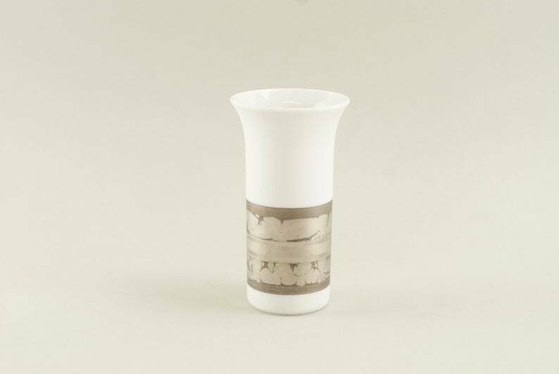 Small Rosenthal Porcelain Arundo Vase By H.Drexler Rosenthal Vinterior