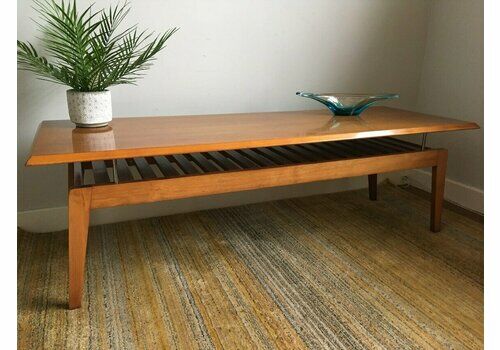 1960s Danish Walnut Coffee Table