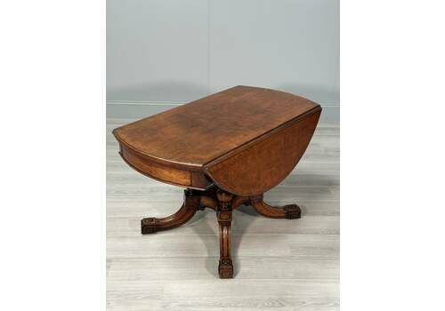 19th Century Rosewood Dropleaf Centre Table