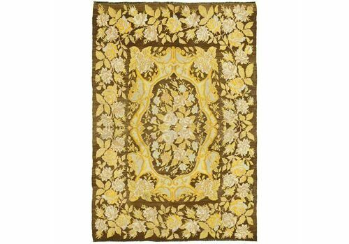 Handmade Vintage Moldovan 186 Cm X 264 Cm Kilim Rug