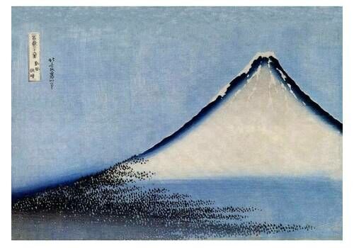 Mount Fuji   Hokusai Japanese 18/19th Century Ukiyo E Poster