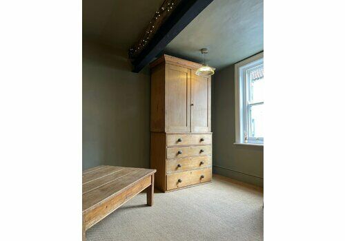 Antique Pine Larder Cupboard