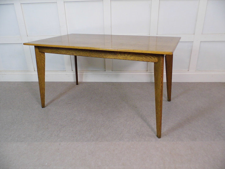 Vintage 1940s Utility Cc41 Design Oak Table Bowmans Of Camden Town