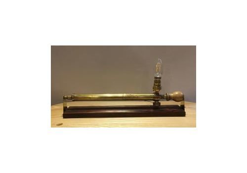 Early 20th Century Vintage Brass Dron – Wal Garden Syringe Table Light