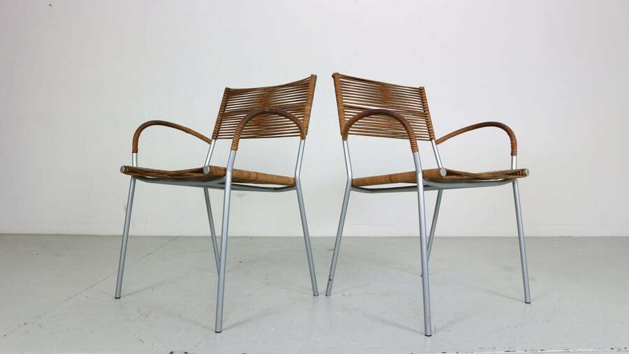 Tito Agnoli Set Of 2 Leather "Mis B2 Rvs" Armchairs For Pierantonio Bonacina photo furniture