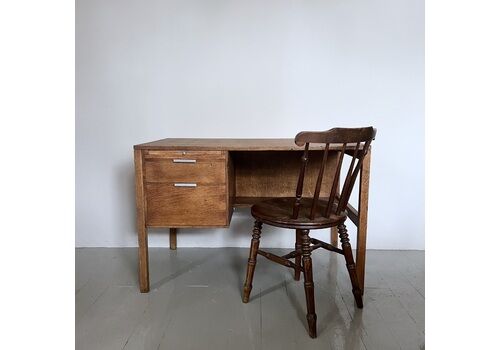 Vintage Teak Desk, Herbert Berry For Lucas Furniture
