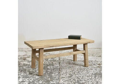 Antique Rustic Elm Coffee Table – Ab