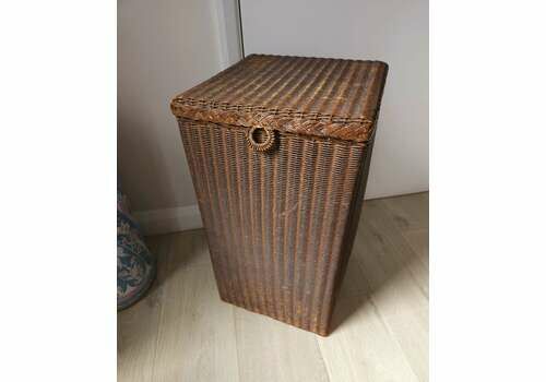 Authentic Lloyd Loom Antique Laundry Basket