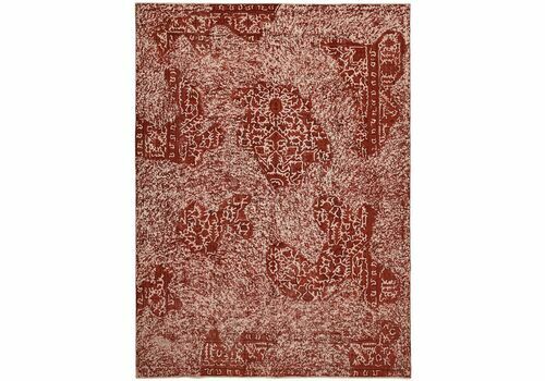 Handmade Red Vintage Large Area Rug, Late 20th Century ( 377 X 285 Cm )