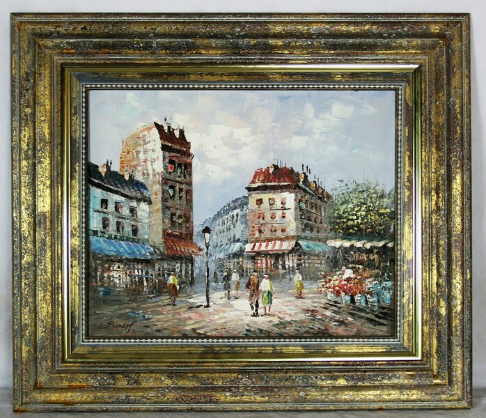 Parisian Street Scene By Caroline Burnett | Vinterior