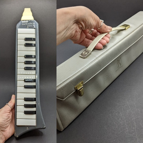 1960's Hohner Melodica Piano 26, German Hohner "Damonica" In Original