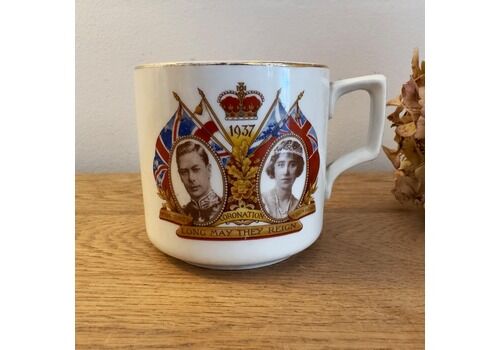 Vintage George VI Coronation Mug