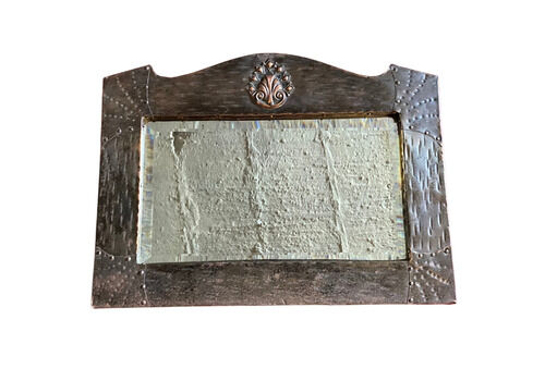 Arts And Crafts Copper Mirror