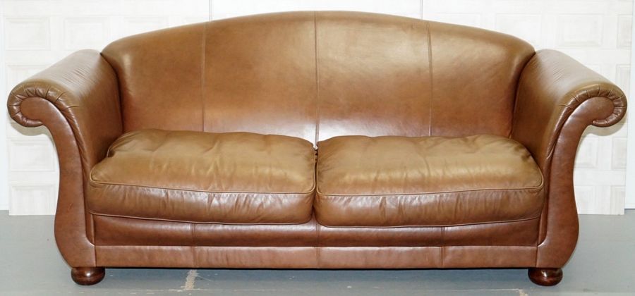 Luxury Laura Ashley Rrp 2299 Penhurst 100 Cattle Hide Leather