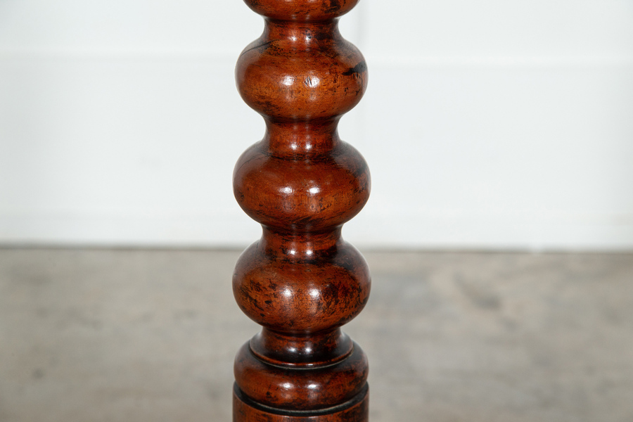 Irish 18thc Cherry Bobbin Tea Side Table photo buy