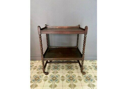 Antique Wooden Drinks/Cocktail Trolley