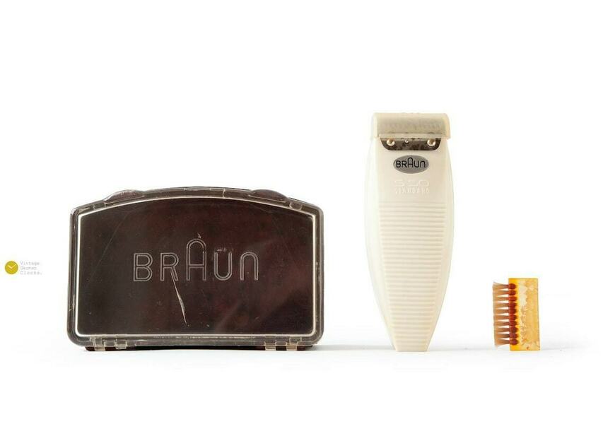 The First Braun Shaver! S50 Standard Max Braun Germany Type L 80 Design
