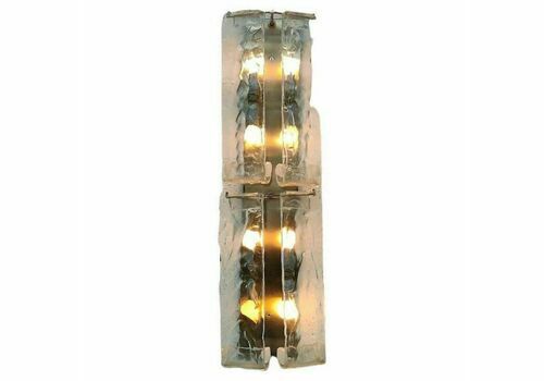 Applique, Sconce 4 Glasses By Carlo Nason For Mazzega 70s