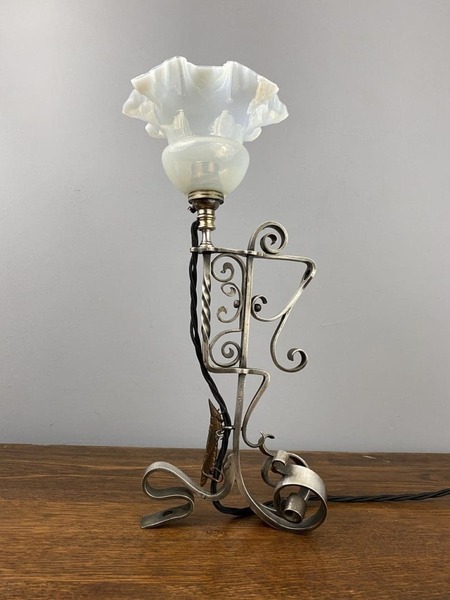 Arts And Crafts Grasshopper Lamp By Thomas Tayler Smith photo furniture