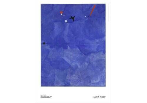 Original Joan Miro Exhibition Poster   Tête De Paysan Catalan   Stunning Museum Print From One Of His Paintings