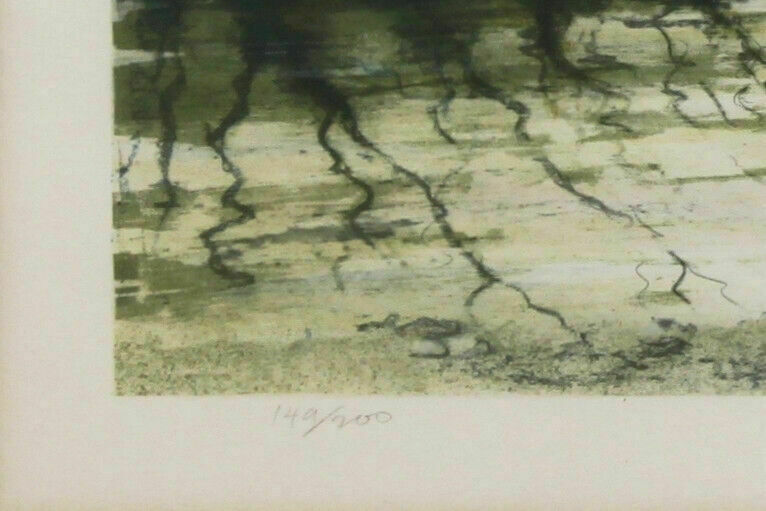 Limited Edition Print By Jeremy King. Barges At Low Tide photo for sale