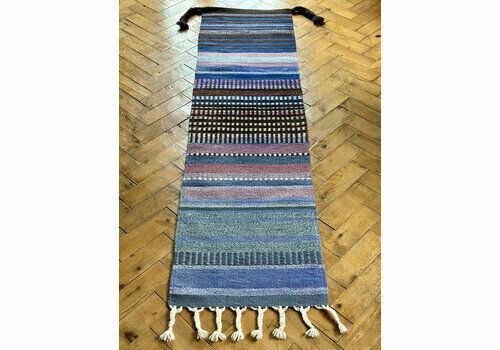 Vintage Scandinavian Finnish Handmade Woollen Wall Hanging Circa 1970