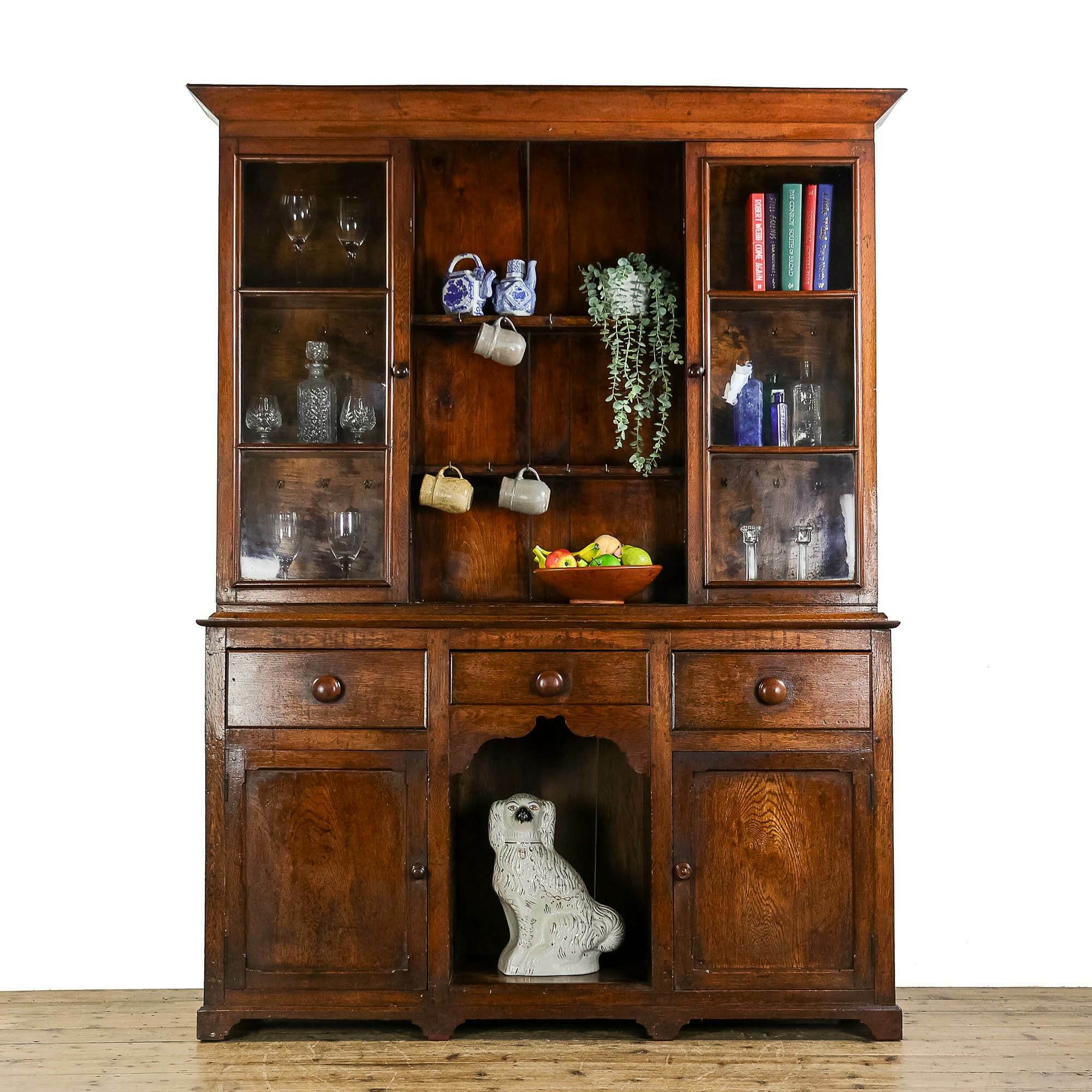 Antique Victorian Welsh Oak Dresser Antique Furniture Welsh Antiques Antique Storage Antique Kitchen Dressers