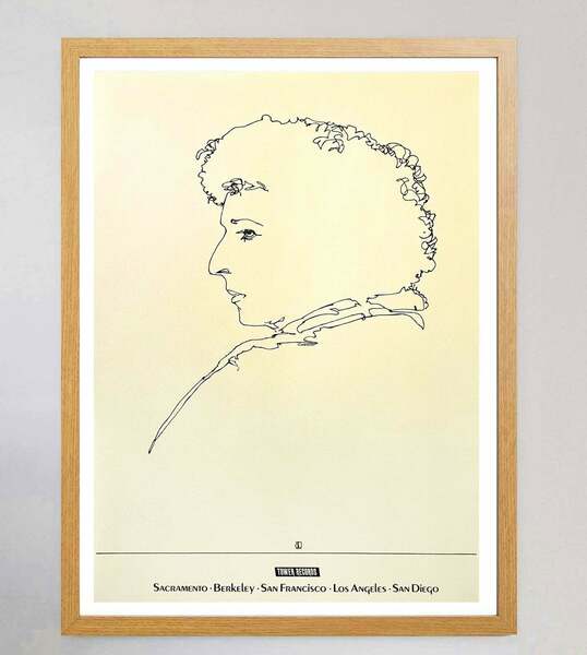 Bob Dylan   Tower Records (Yellow) photo Art