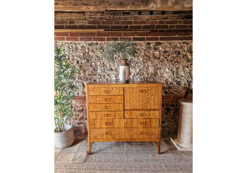 Mid Century Tallboy / Large Chest Of Drawers