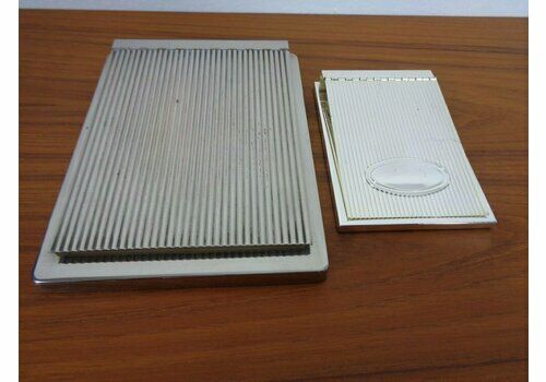 Silver Plated Notepads, USA, 1960s, Set Of 2