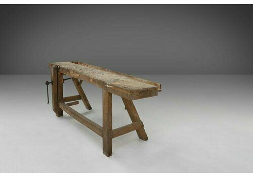 Vintage Industrial Workbench, 1900s