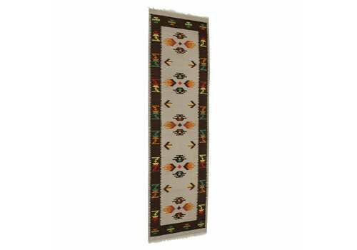 1960s Midcentury Wool Kilim Rug