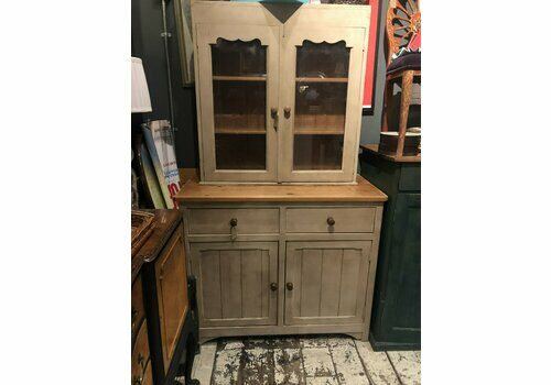 Wall Cabinet For Kitchen Or Bathroom Glass Display Unfitted Kitchen
