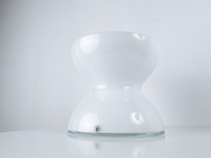 Crystal Vase Diabolo By Anne Nilsson For Ikea 1990s Ikea Vinterior