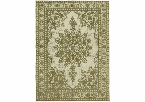 Handmade Persian Beige Vintage Large Area Rug 293 Cm X 380 Cm