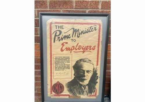 Ww1 Era David Lloyd George Antique Genuine Authentic 