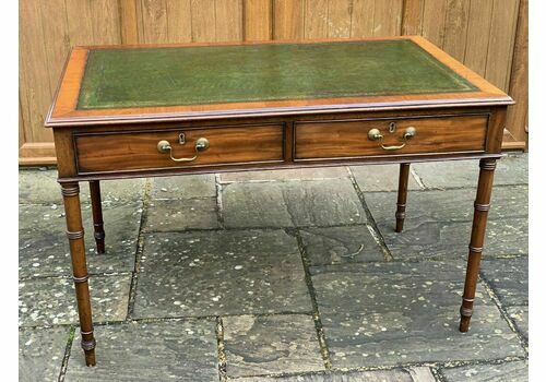 A Late 19th Century Mahogany Writing Table