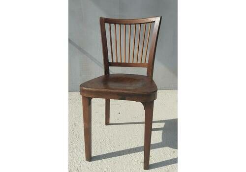 Vintage Solid Wood Dining Chair /Scandinavian Style / Rustic Design / Mcm Dining Chair / Mcm Home / Made In Ex Yugoslavia /Stol Kamnik /70