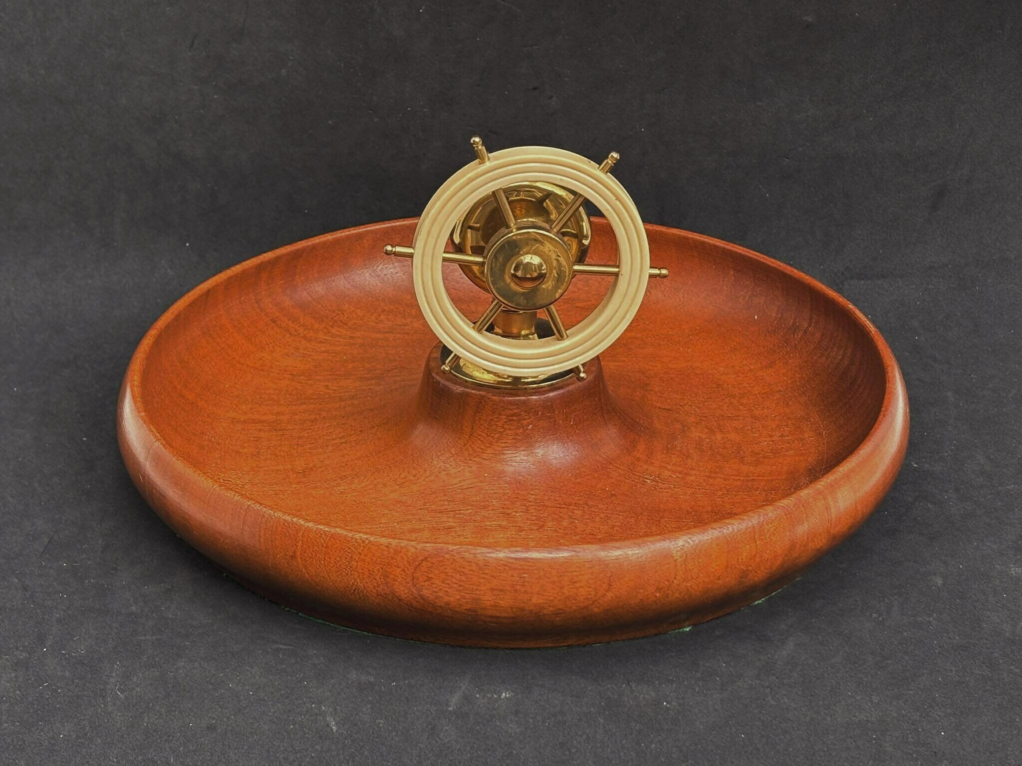 真鍮くるみ割り】Brass Ships Wheel Nutcracker Ship's Wheel