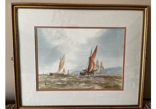 Original Kenneth Hammond Watercolour Painting 1991