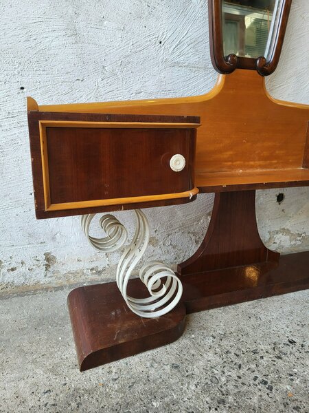 Vanity Table With Mirror photo furniture
