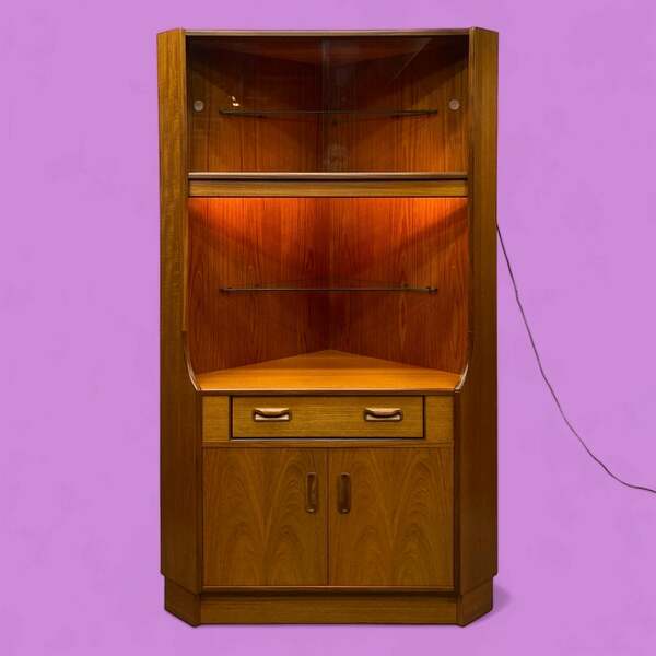 G Plan Corner Display Retro G Plan Vinterior