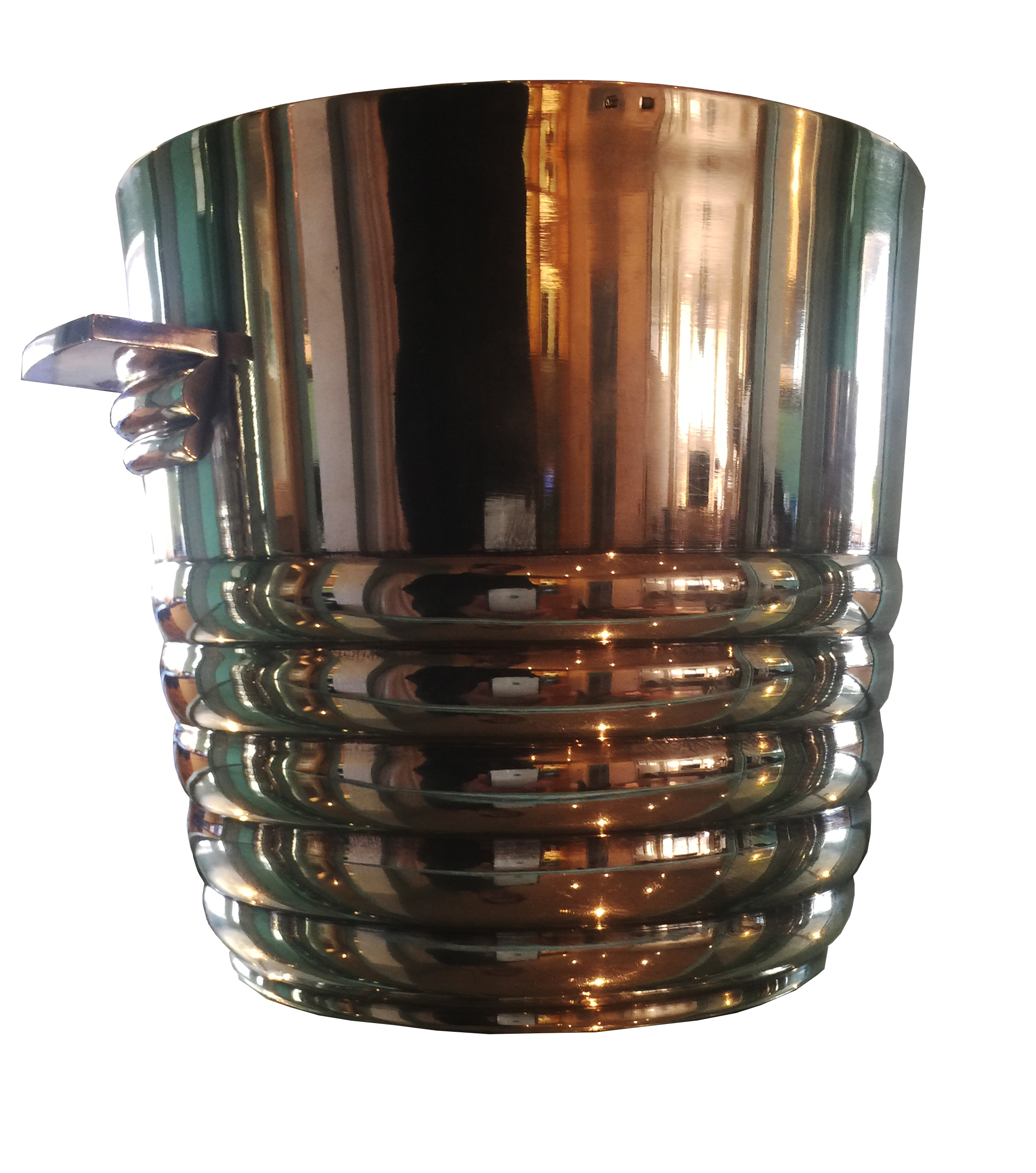 silver plated champagne bucket