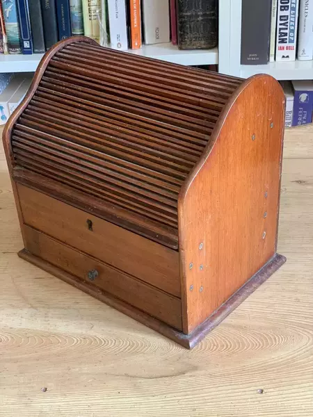 A 19th Century Apothecary Box In Mahogany. photo furniture