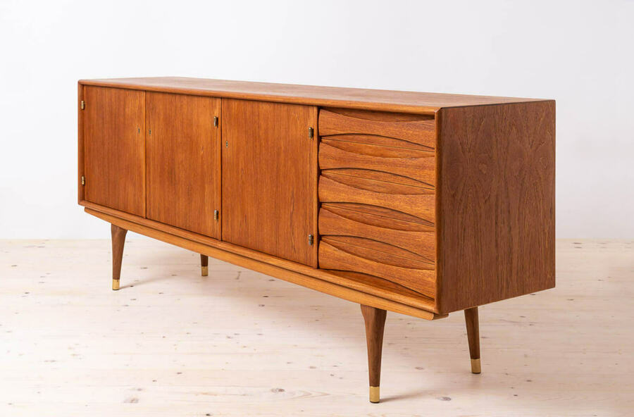 Sven Andersen Teak Sideboard, Timeless Scandinavian & Midcentury Modern Elegance, 1950s photo furniture