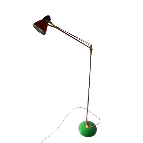 Memphis Style / Postmodern / Space Age   Floor Lamp   Fully Adjustable photo furniture