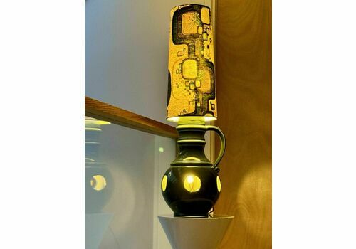 Mid Century West German Floor Lamp With Original Shade Rewired & Pat Tested Bay