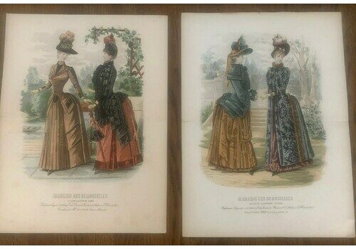 Fashion Posters | Magasin Des Demoiselles | French Fashion | Paris | French Journal