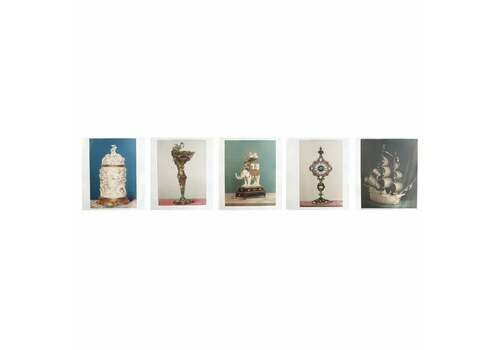 Set Of 5 Large Antique Prints Of European Renaissance Art Treasures. 1862