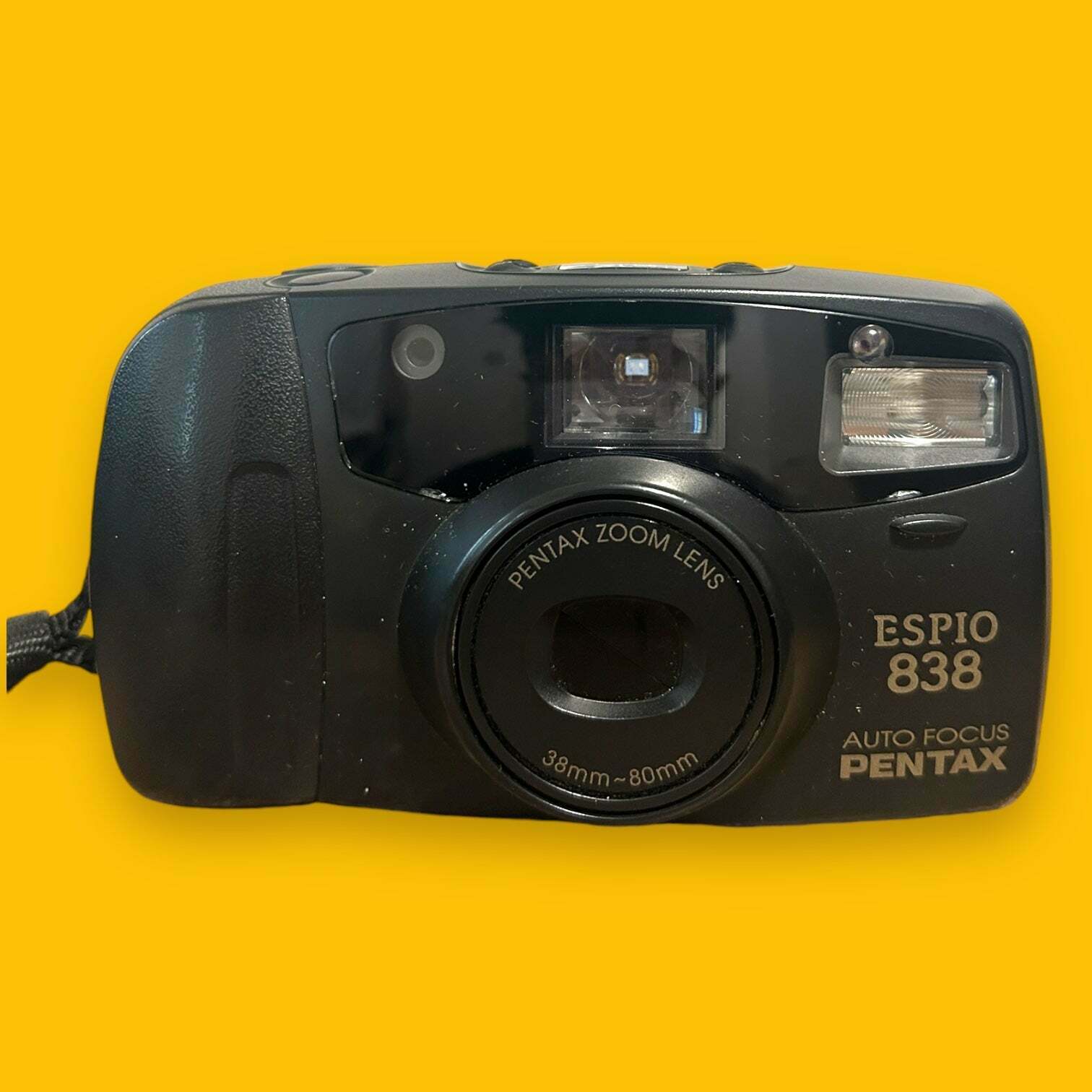 Vintage 1980s Pentax Espio 838 35mm Film Camera Vinterior